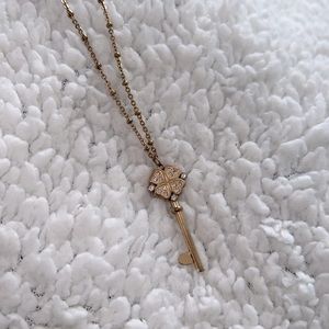 Rose Gold Key Necklace